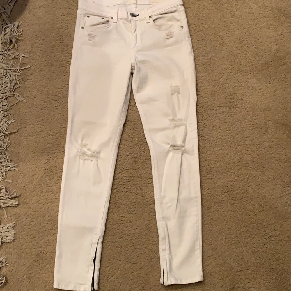 Rag & bone White Jean Sz 27 Model Style W1527Q3378RS